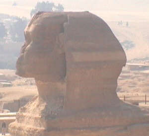 Sphinks und Chephrenpyramide